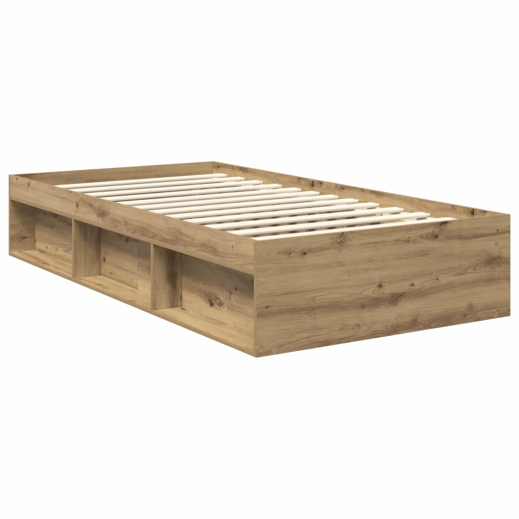 Struttura del letto Rovere Artigianale 100 x 200 cm
