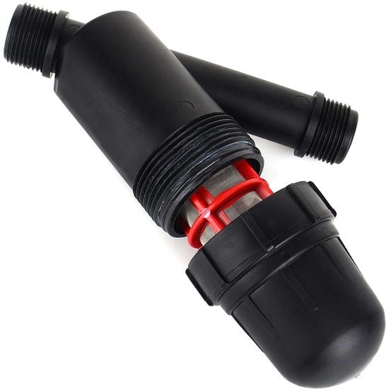 Filtro per irrigazione esterna 120 micron - Disegno a Y - Realizzato in acciaio inossidabile - Adatto per irrigazione a goccia - Protezione contro la sporcizia - Per schermi per 3/4 pollice