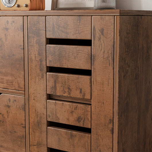 Cassettiera, marrone 30x60x80 cm