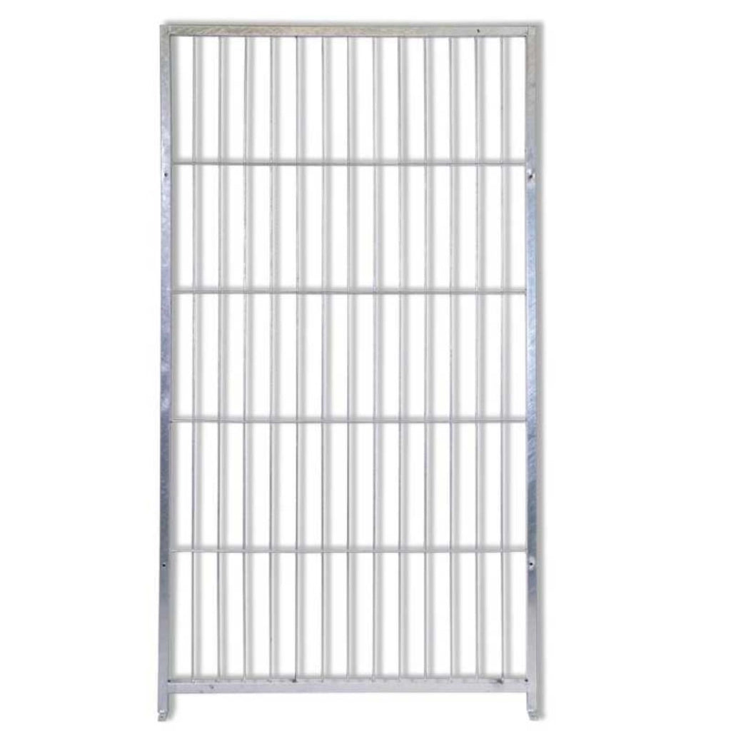 Box per cani da esterno coperto con zincatura elettrolitica da 200x200x altezza 180 cm
