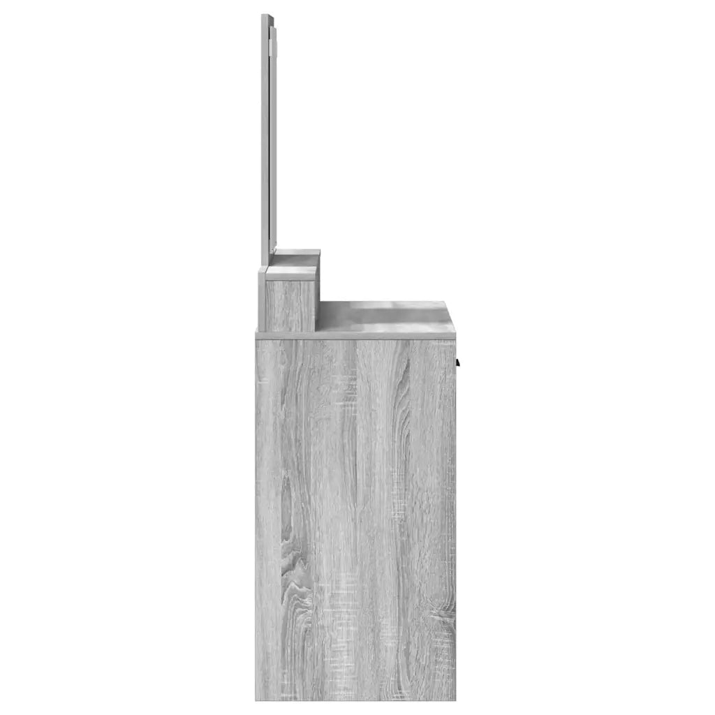Tavolo da Trucco con cassetto Grigio Sonoma 79 x 41 x 140 cm 865141
