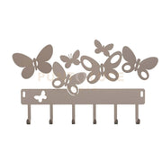 Portachiavi moderno da parete "Butterfly" Beige