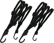 Kit di 2 cinture da bagaglio, cinture da bicicletta, cinture da bagaglio per bicicletta, gomme a spanare con ganci, gomme a spanare per bicicletta, motocicletta, cintura di sicurezza per motocicletta, bagaglio, borsa a tracolla