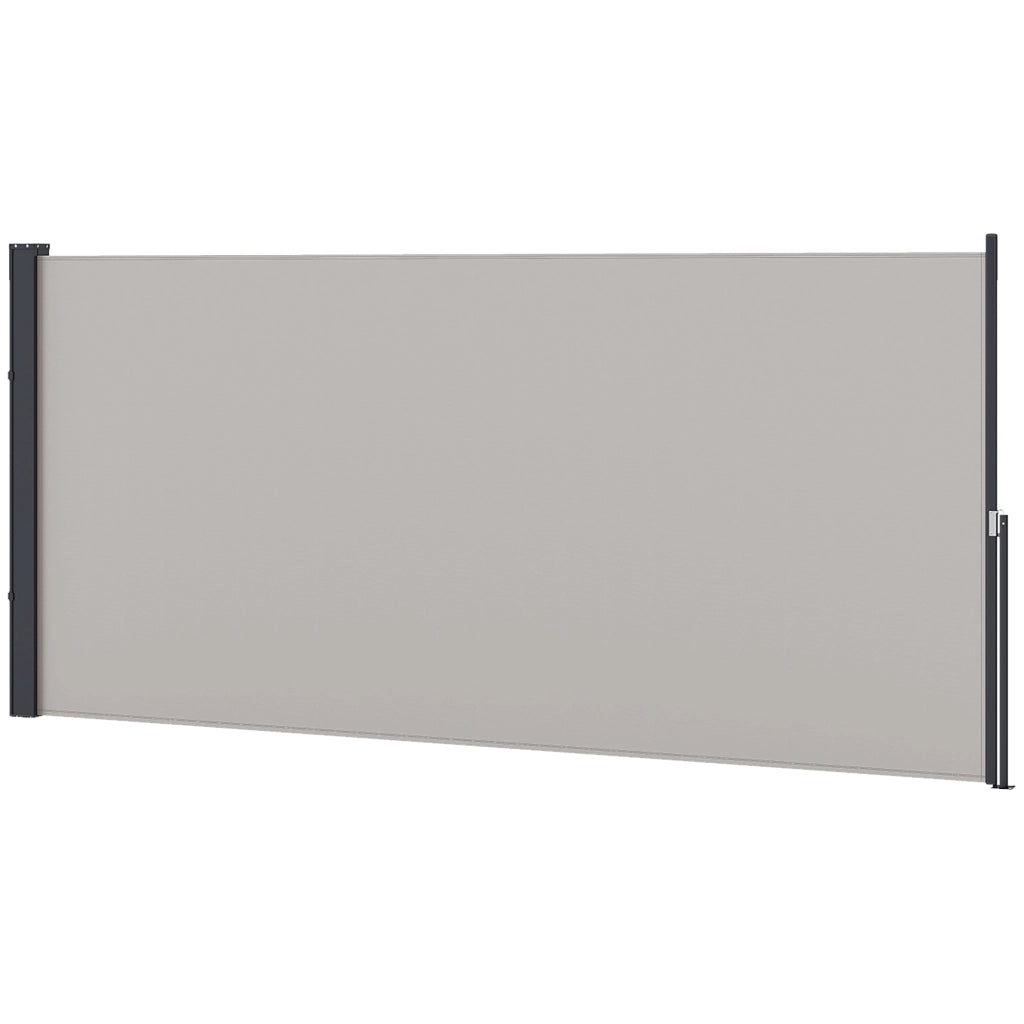 Tenda da sole laterale ¨C zephmum ¨C grigio chiaro 300x140 cm