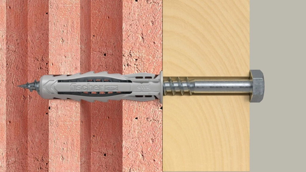 Fischer 568012 ancoraggio a vite e tassello 25 pz Tassello di espansione 60 mm