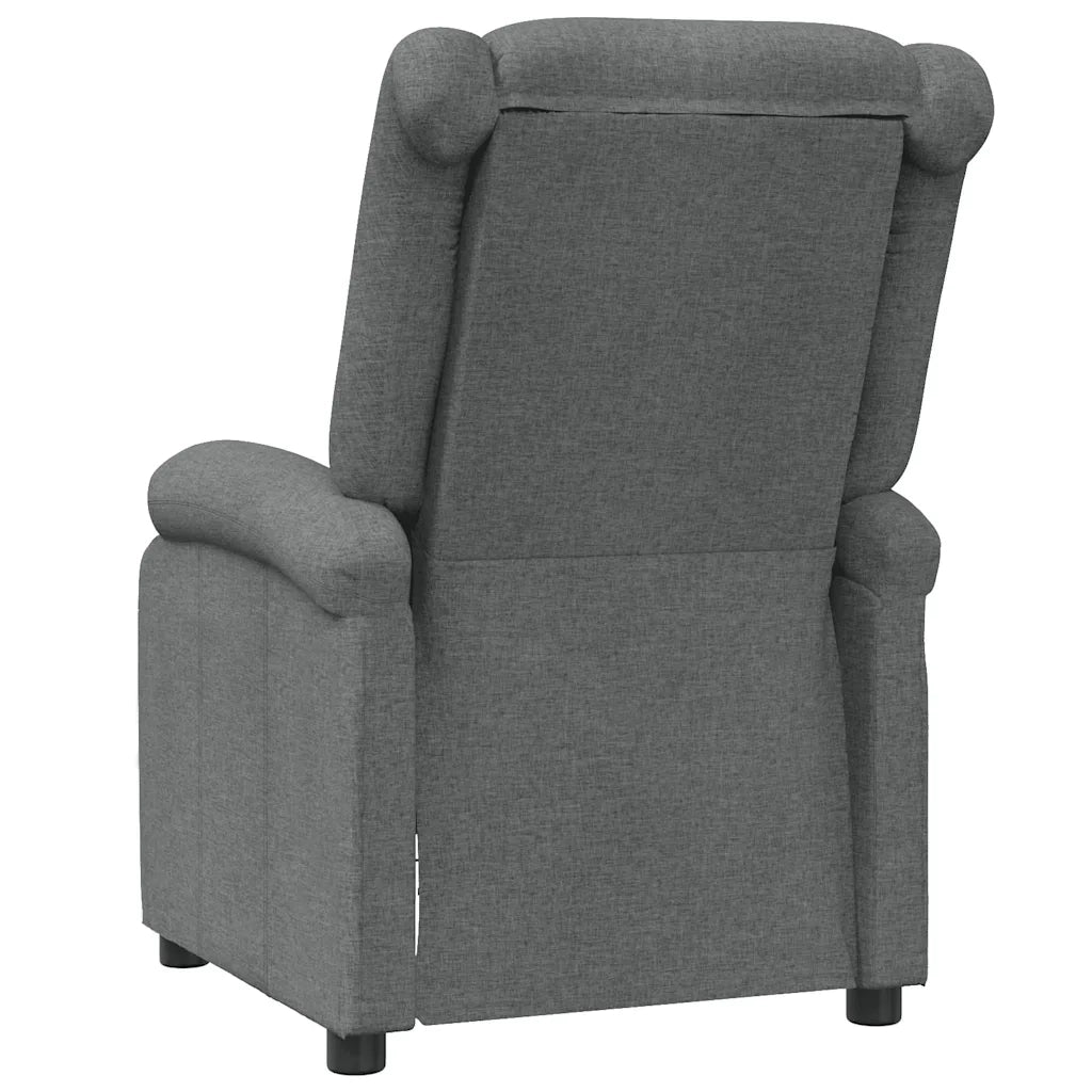 Divano Sedia-Poltrona Massaggiante Grigio Scuro in Tessuto 566027