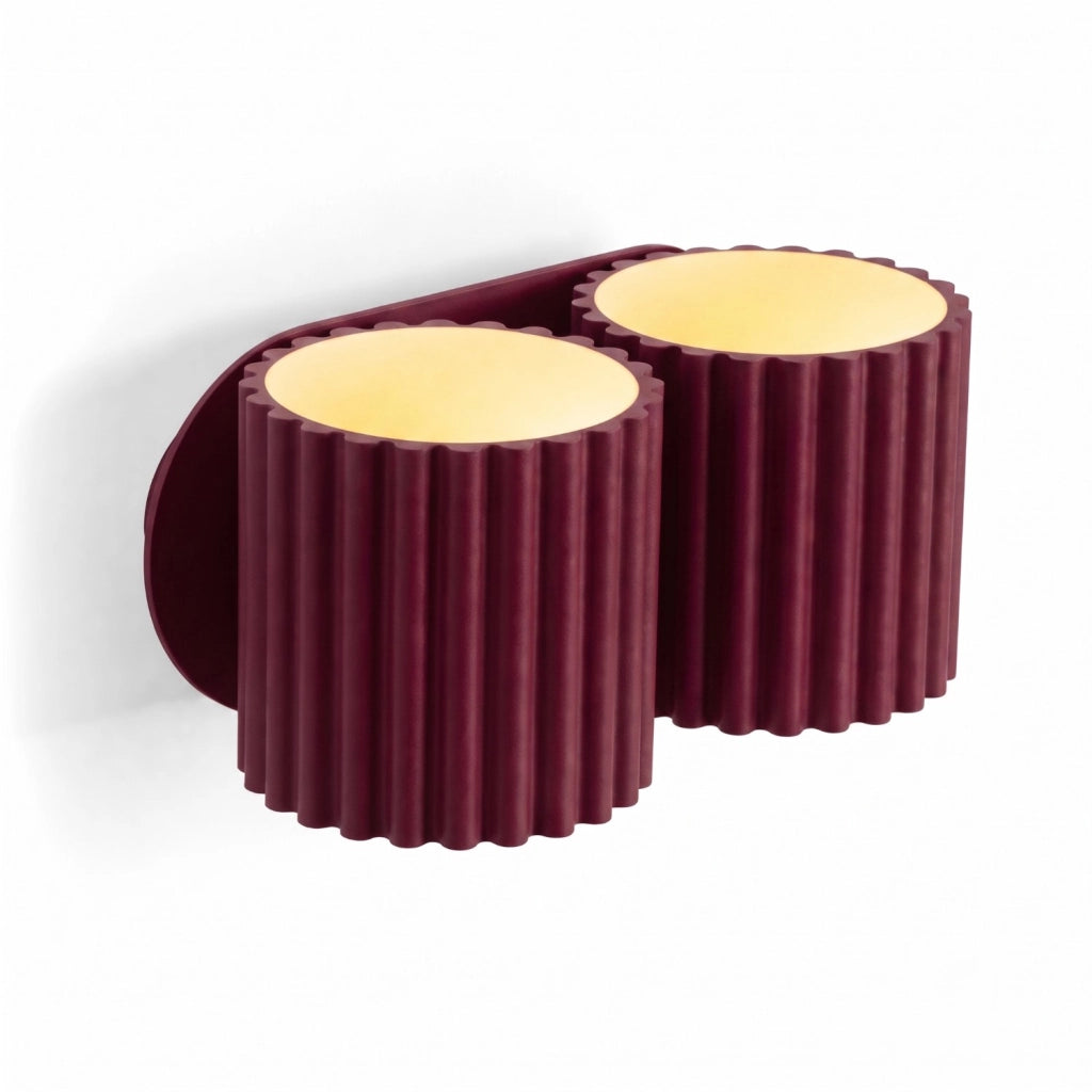 Applique AURA 2 bordeaux G9