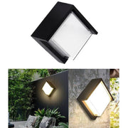 Trade Shop - Applique Da Esterno E Interno Lampada Moderna Per Parete Quadra Ip65 Faretto 12w -