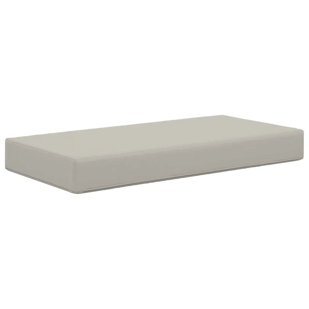 Cuscino da Sedia Esterno Grigio 80 x 40 x 8 cm 100% Poliestere 900949
