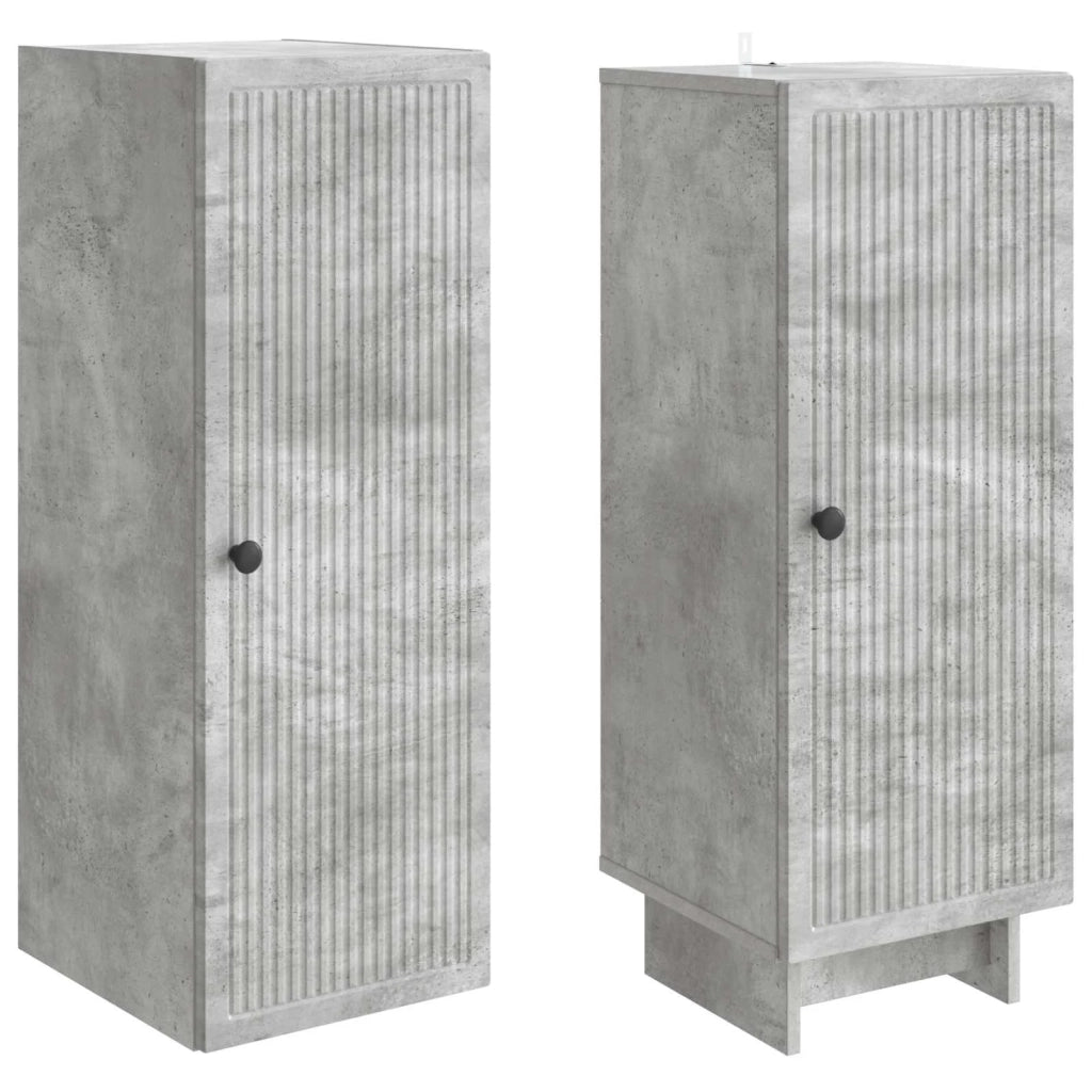 Set di armadi 2 pcs Grigio Cemento 34,5 x 33 x 90 cm 3416370