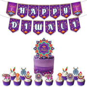 Decorazione per Festa - Bandiera di Buon auspicio - Decorazioni per Cupcake - Decorazioni per Torta - Decorazione Tridimensionale - Materiale Carta - Multiuso - Decorazione per Feste