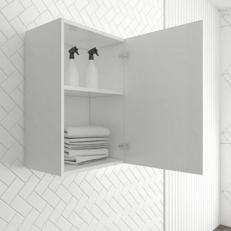 Pensile 45x32 bianco maniglia destra