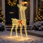 Renna di Natale 3D LOVIISA 110 LED Bianco caldo 42049641