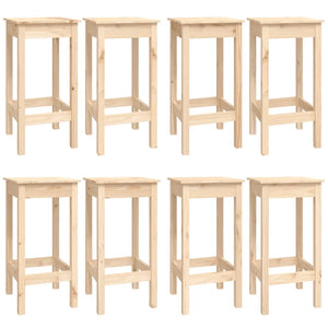 Set da Bar 9 pz in Legno Massello di Pino 3124717