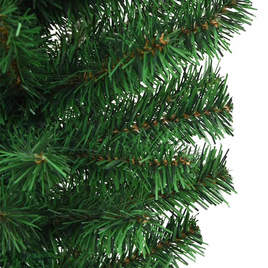 Albero di Natale artificiale preilluminato capovolto con set di palline 3396857