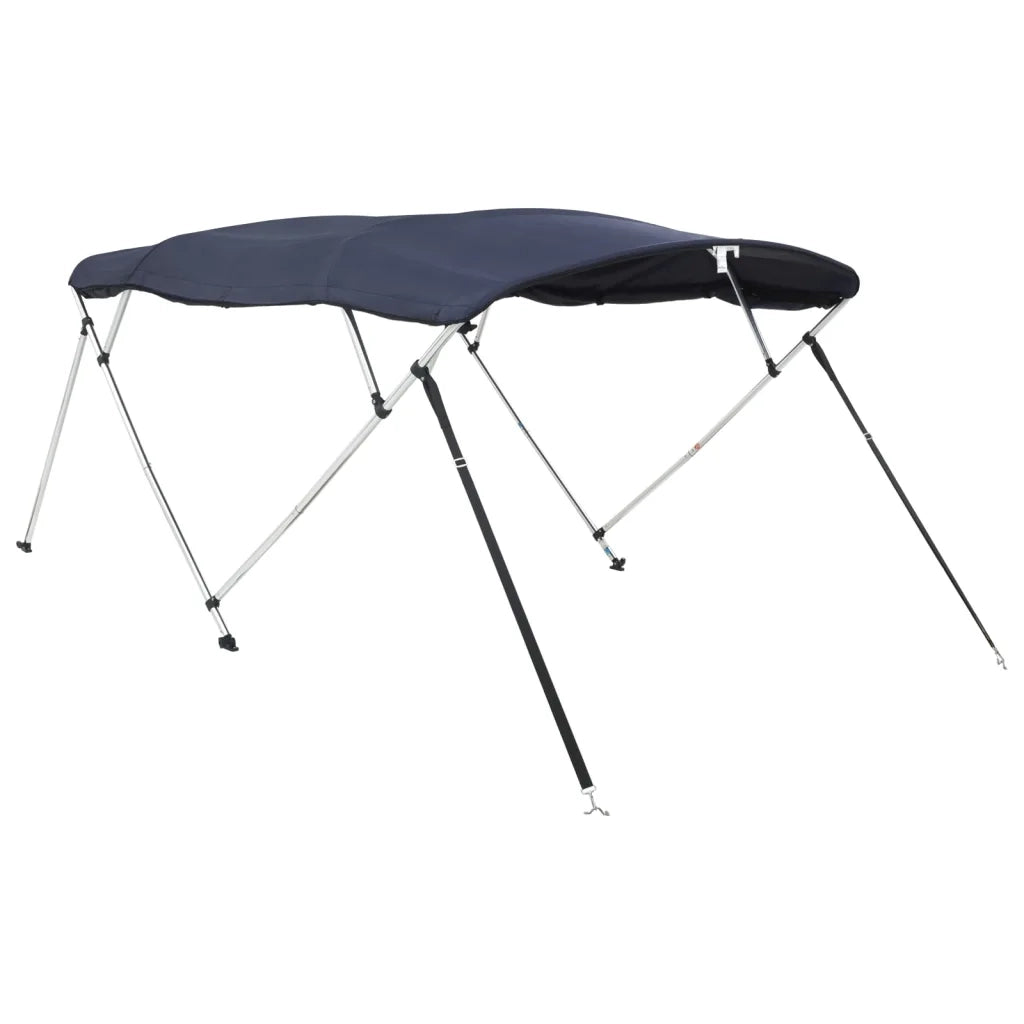Bimini di Prua con Pareti Laterali 4 Archi 243x(170-182)x137cm