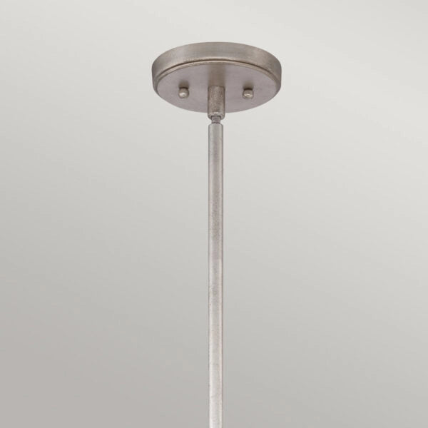 Lampada a sospensione Confetti argento anticato 3xE27 Quoizel