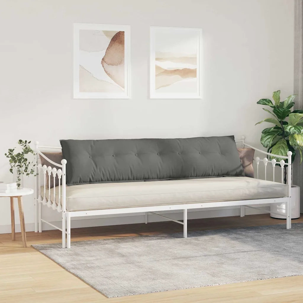 Cuscino per Schiena Grigio scuro 200 x 50 cm 42014990