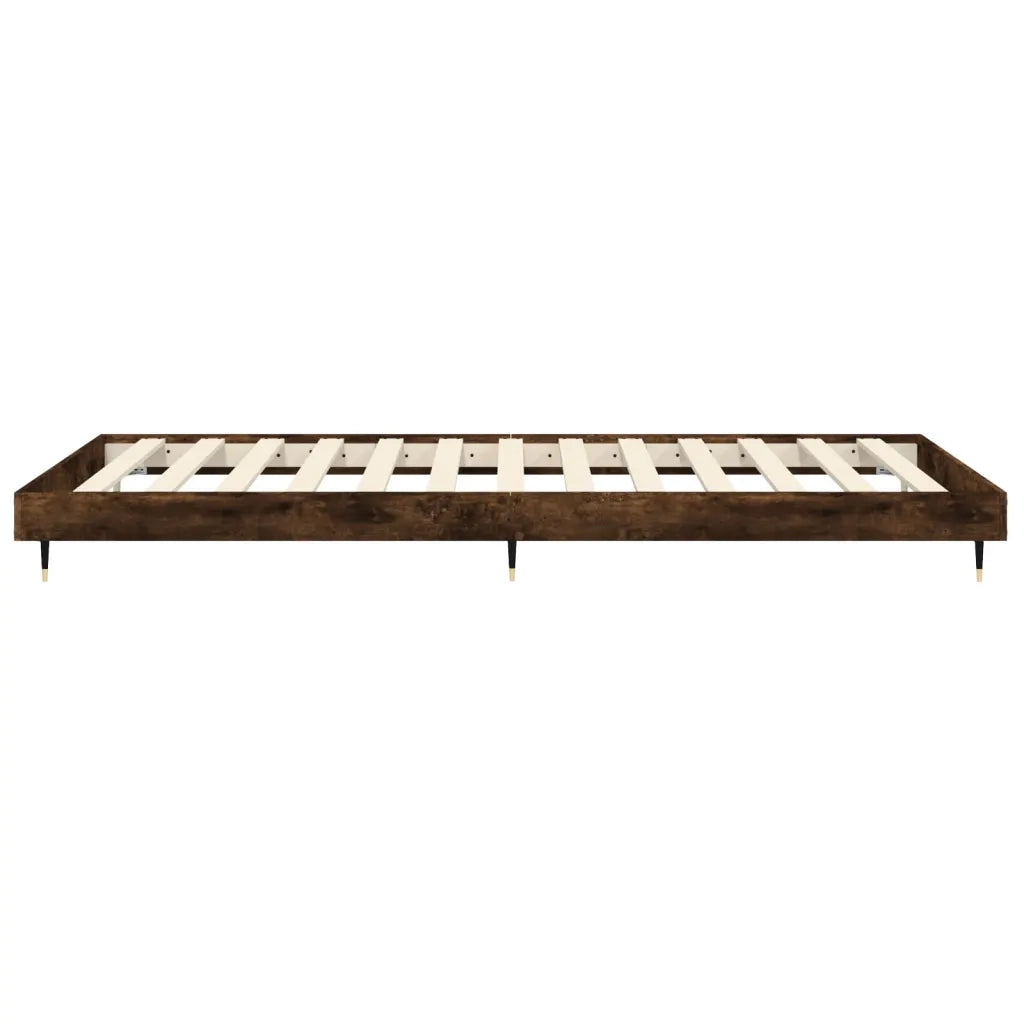 Giroletto senza Materasso Rovere Fumo 75x190 cm in Truciolato 832210