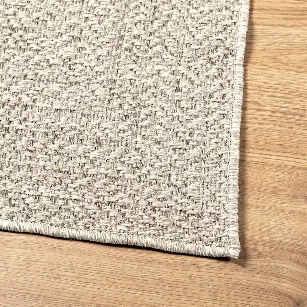 Tappeto ZIZUR Crema 80x150 cm Aspetto Iuta Interni ed Esterni 4010359