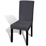 Fodera Elastica per Sedie 6 pz Antracite CFW5228254