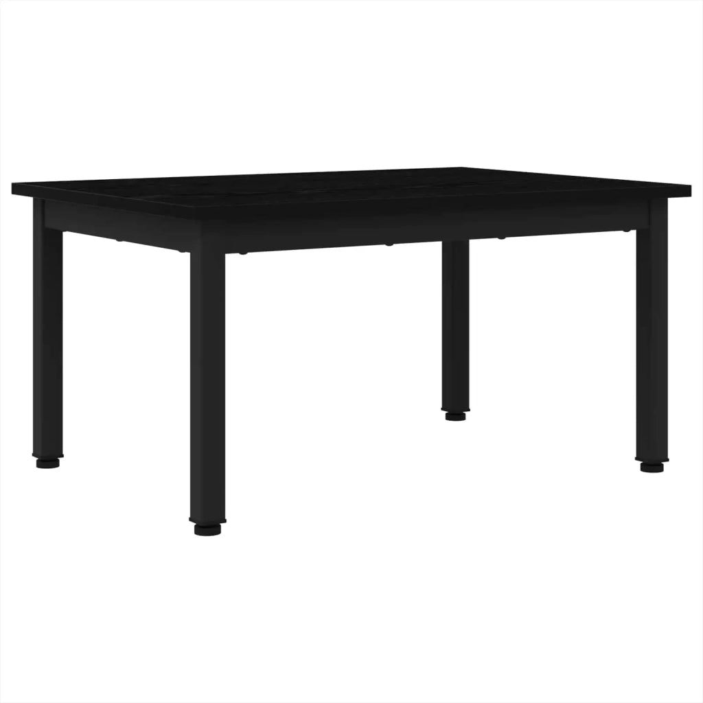 Tavolino da salotto Rovere Nero 70 x 50 x 36 cm 892566