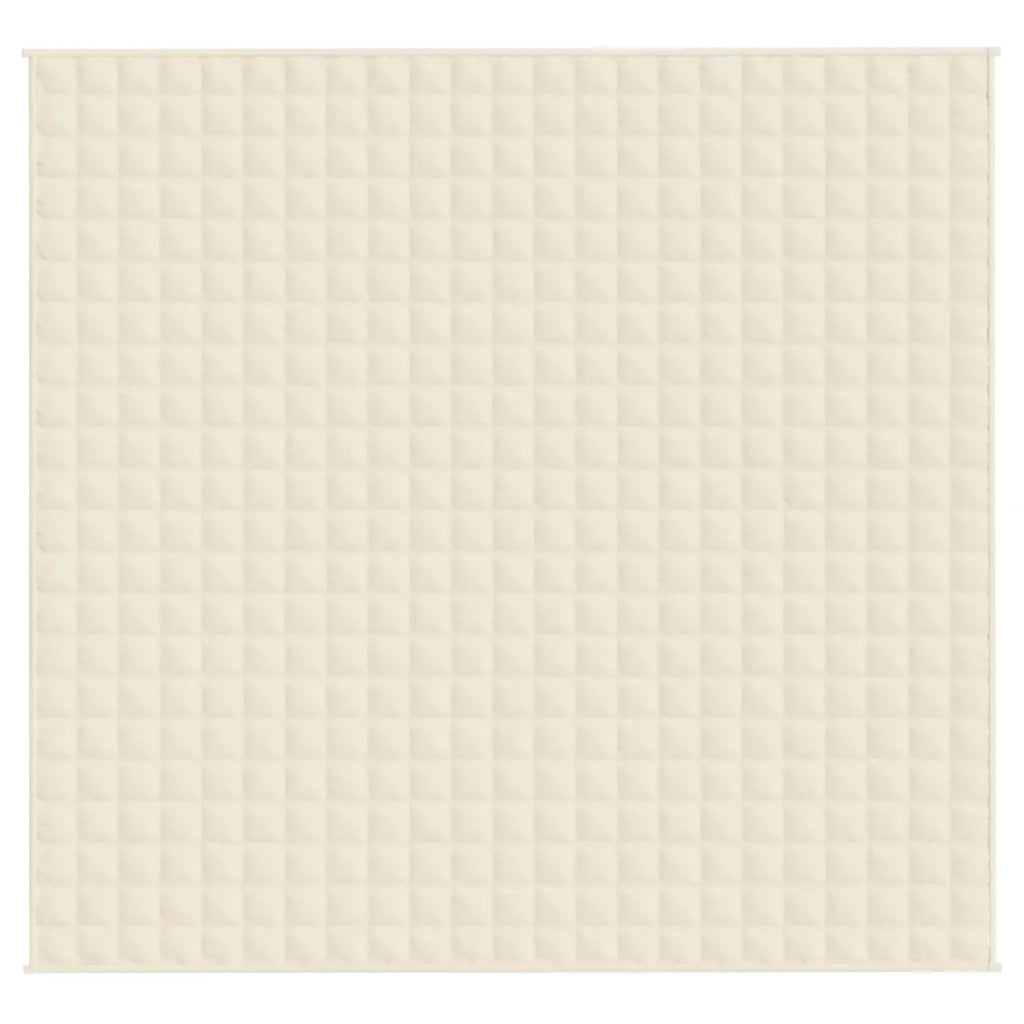 Coperta Ponderata Crema Chiaro 220x230 cm 11 kg Tessutocod mxl 117431