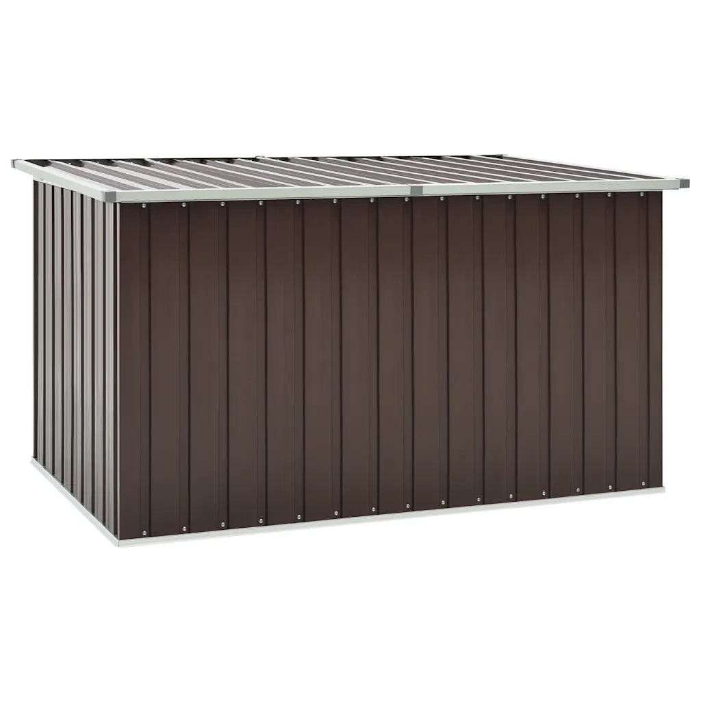 Baule da Giardino-Cassa da giardino Marrone 171x99x93 cm