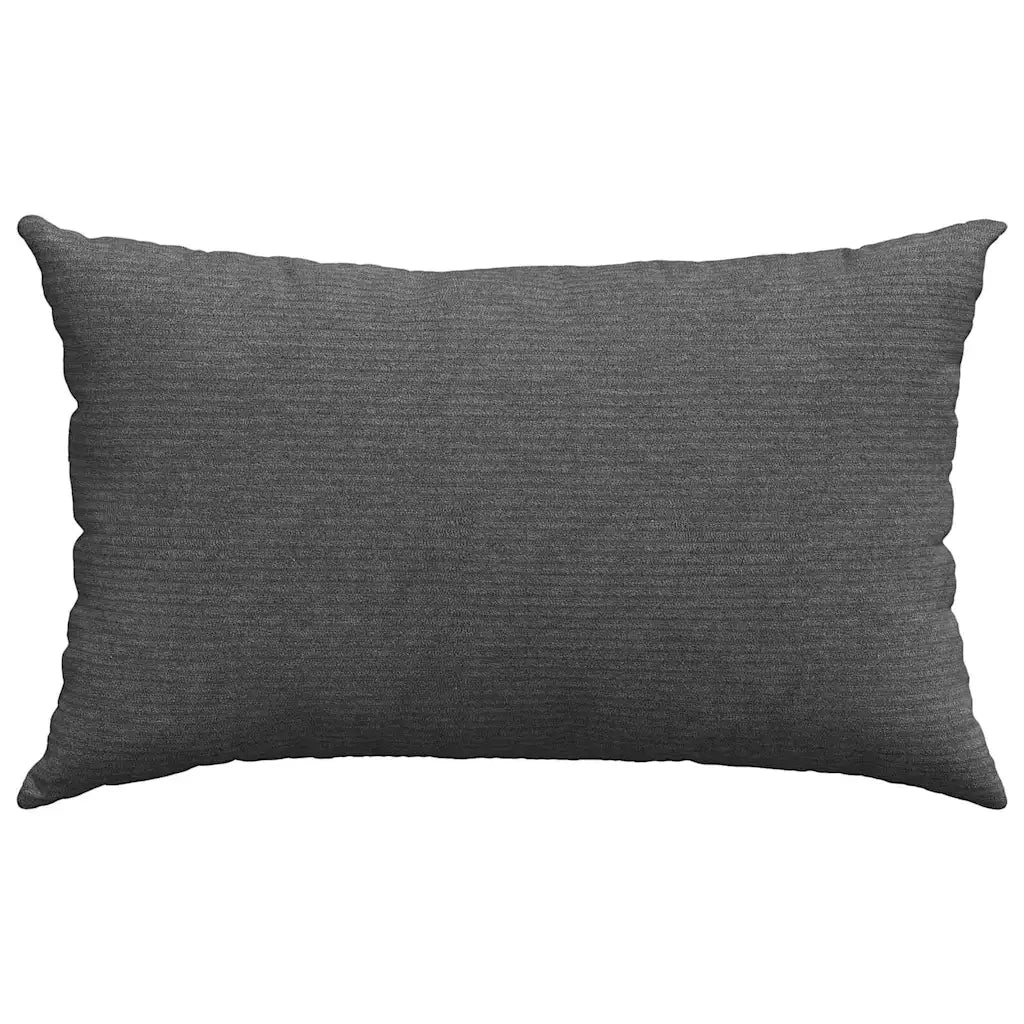 Cuscini da Divano 2 pz | Cuscini per sedie Grigio scuro 50 x 30 cm