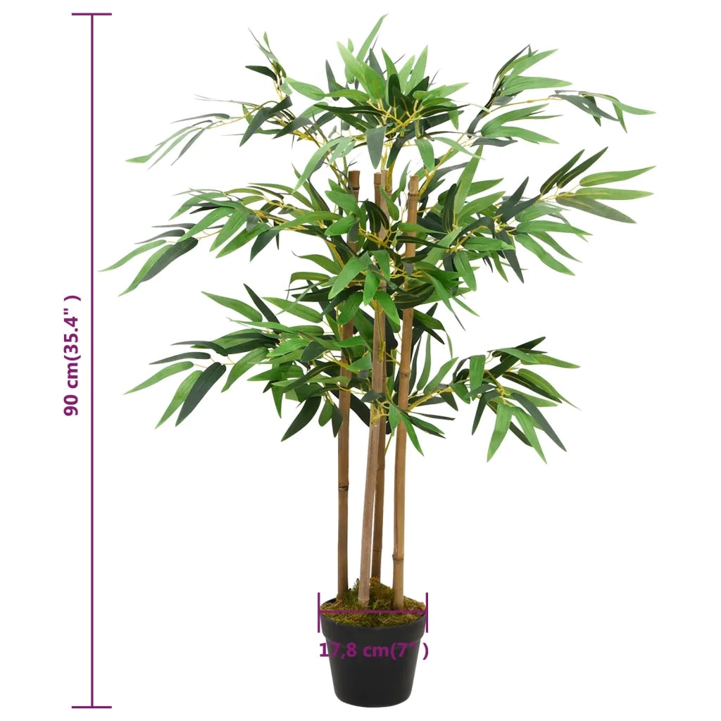 Pianta di Bamb¨´ Artificiale Twiggy con Vaso-Piante Decorative 90 cm