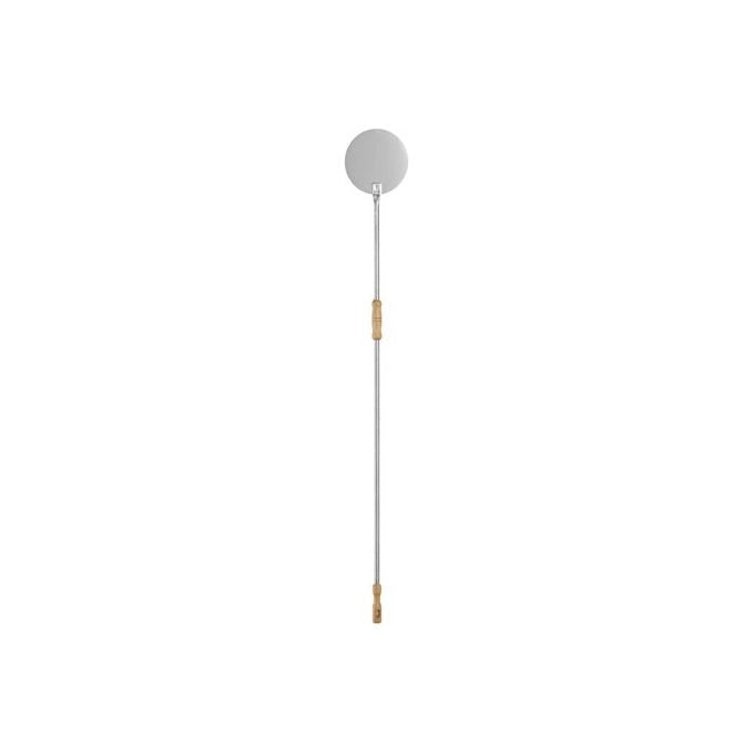 Lilly Codroipo LLL470089 Pala per Cuocere Pizza in Acciaio Inox Diametro 18 cm Lunghezza 190 cm colore Acciaio