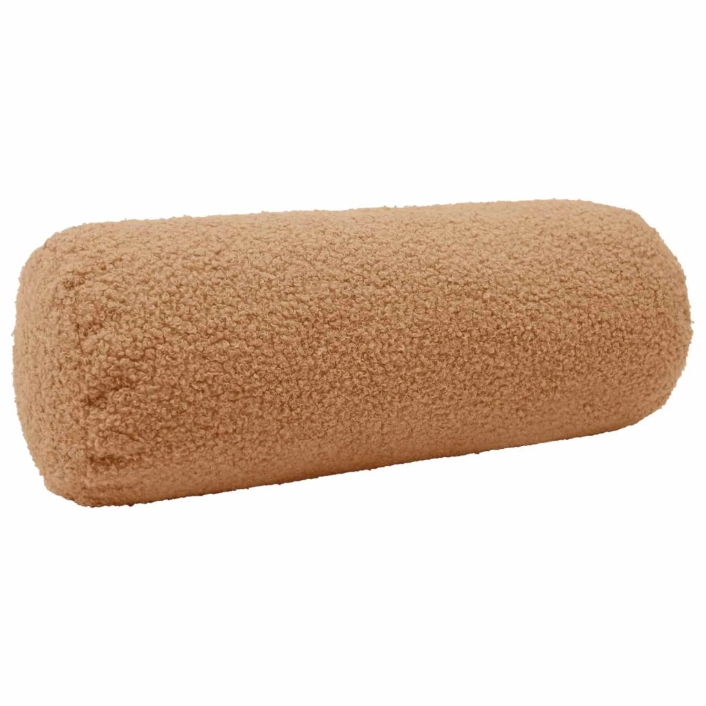 Federa 2 pcs HEERLEN Beige Ø 15 x 40 cm Bouclé 923275