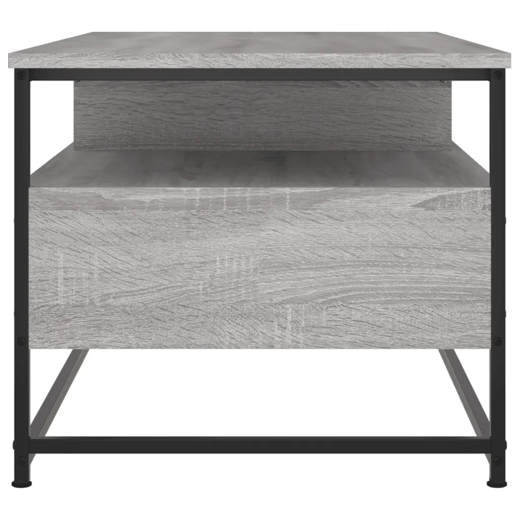 Tavolino da Salotto Grigio Sonoma 100x51x45cm Legno Multistrato 835287