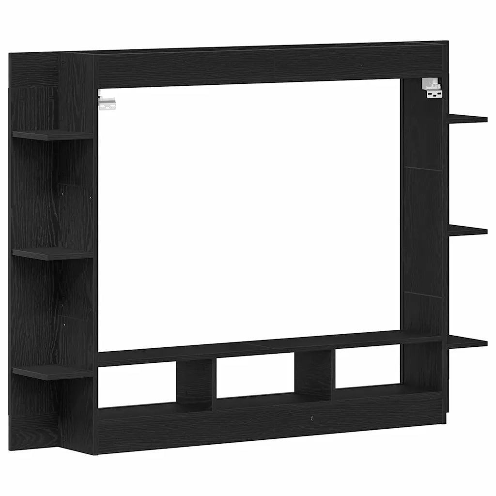 Mobile TV 152 x 22 x 113 cm Rovere nero Legno ingegnerizzato 861999