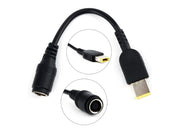 Cavo Adattatore Femmina 7,9 mm maschio 10,5 mm per lenovo ThinkPad Docking Station  eCaricatore AC