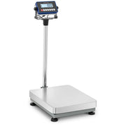 Bilancia a piattaforma professionale industriale pesatura pacchi 150 kg / 0,005 kg 40 x 50 cm kg/lb acciaio 14_0008352