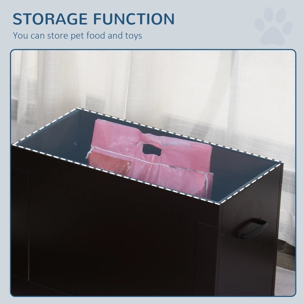 Tavolo per animali domestici ¨C zephmum ¨C 60x30x41 cm nero