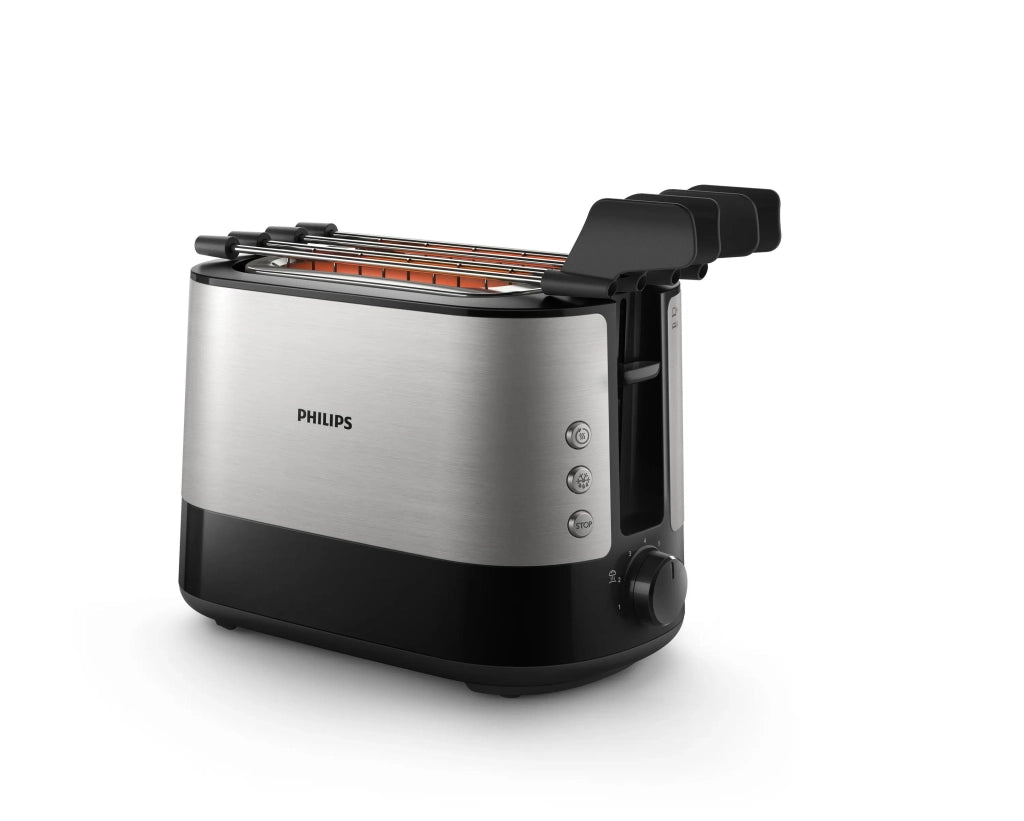 TOSTAPANE HD2639/90 PHILIPS 1000 WATT VIVA COLLECTION METALLO