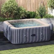 Telo per Fondo Piscina Regolabile Nero 300 x 220 x 0,1 cm 42009121
