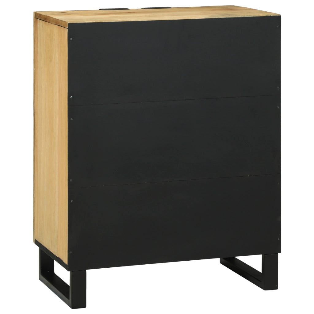 Sideboard 60x33,5x75 cm in Legno Massello di Mango