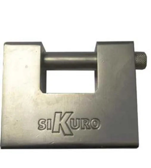 LUCCHETTO MONOBLOCCO CON CHIAVE KA 'TITAN' SIKURO 84 mm - SIKURO