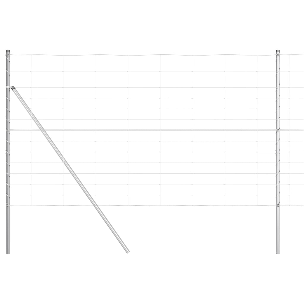 Recinzione da Campo  1.4x50 m in Acciaio Galvanizzato