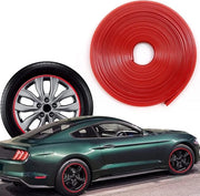 Ring di protezione per pneumatici e decorativo - 8 m * 82 mm rosso