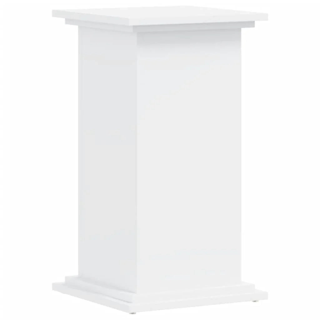 Portavasi mobiletto per fiori 33 x 33 x 60 cm legno ingegnerizzato bianco 02_0045148