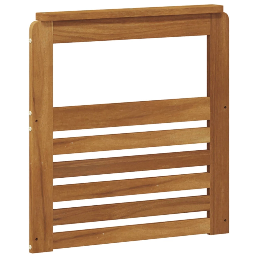 Braccioli 2 pcs Marrone 59 x 6 x 61 cm Legno multistrato 900518