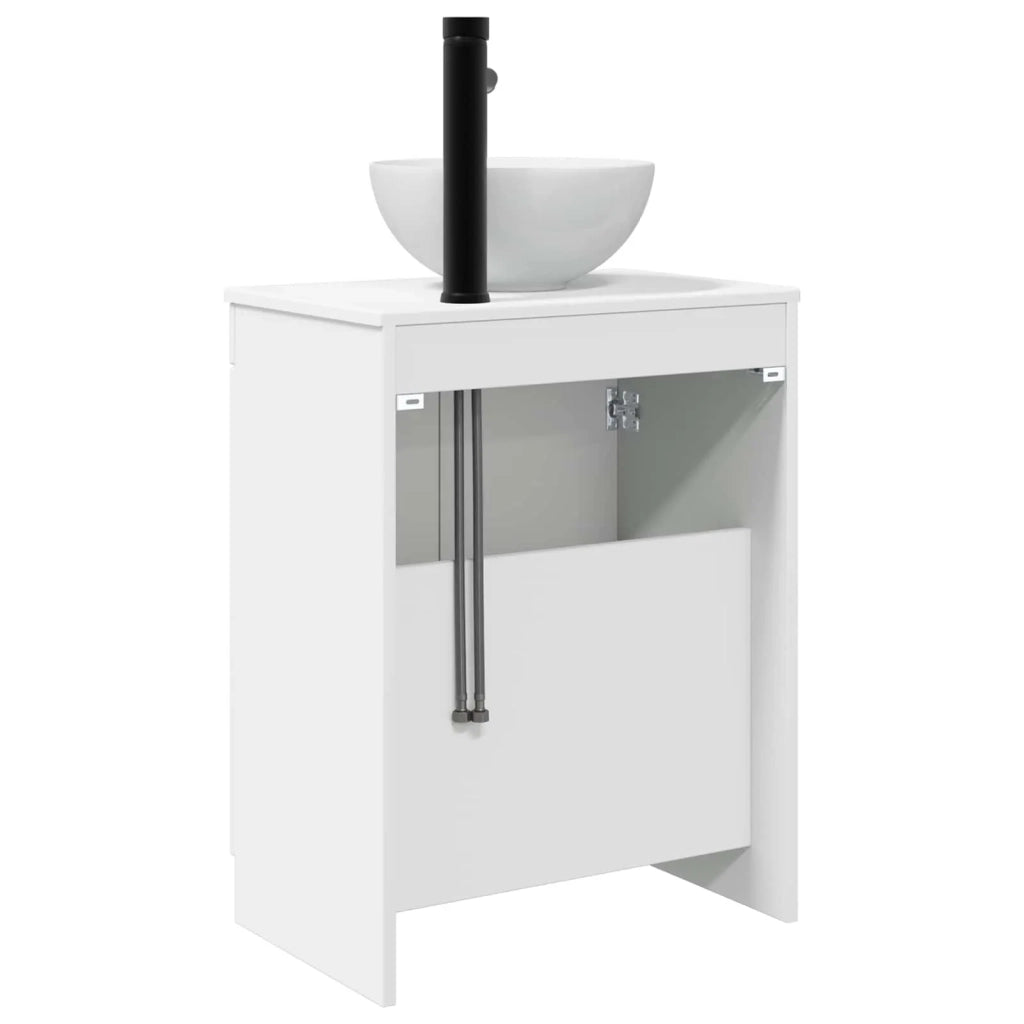 Mobile da bagno con lavabo Bianco 54 x 35 x 83 cm 890138