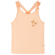 Canotta da Bambina Arancione Chiaro 128cod mxl 85595