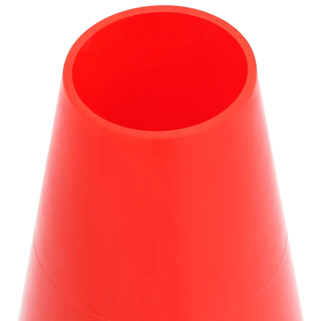 Set Segnaletica Coni Stradali e Catena da 10 m Rosso Bianco CFW1605615