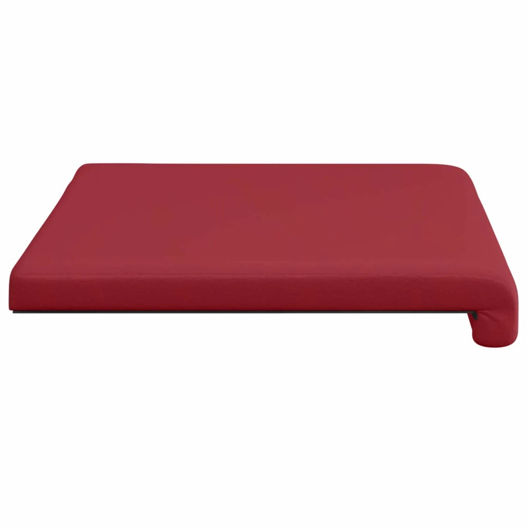 Cuscino per panchina Similpelle Rosso Vino Profondità 35 cm 42043191