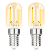 ZMH confezione da 2 E14 LED bianco freddo T22 vintage 2W retro 6000K lampada a risparmio energetico E14 non dimmerabile